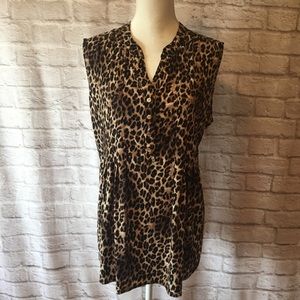 Leopard Print Blouse